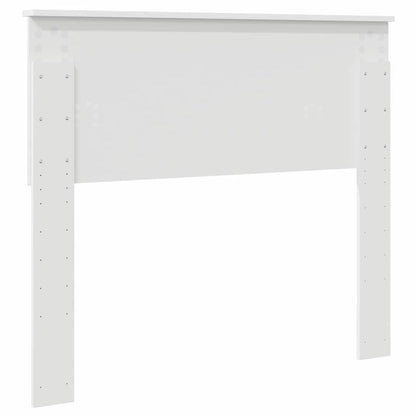 Testiera con testiera Bianco 100 cm Legno multistrato