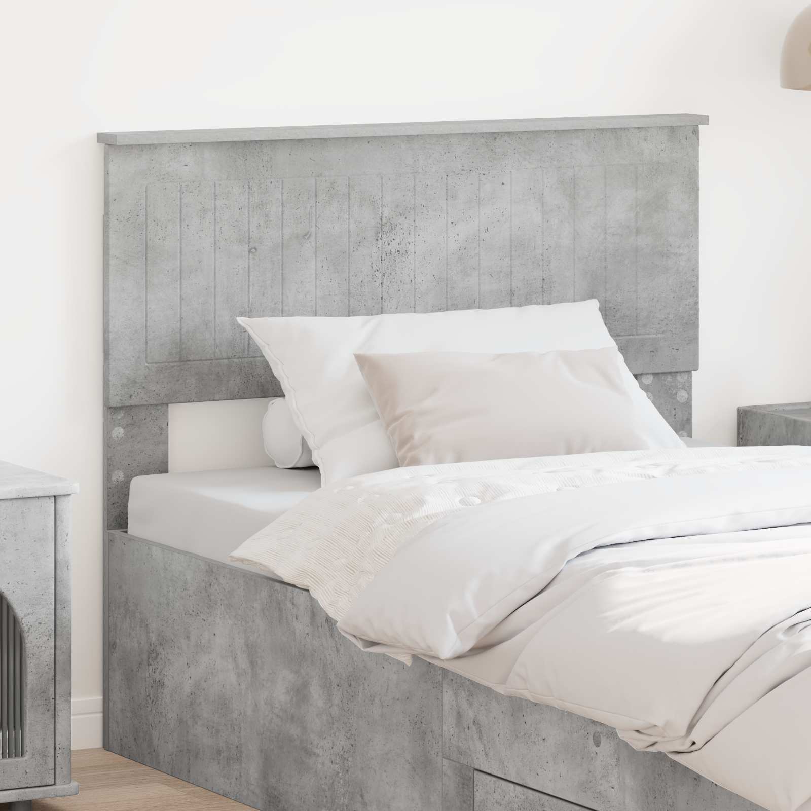 Testiera Grigio cemento Legno multistrato | homemem39