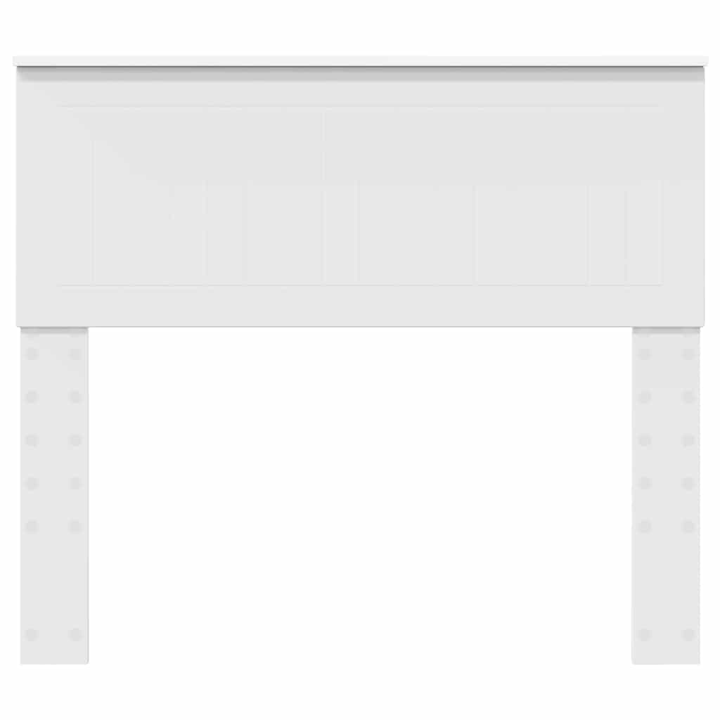 Testiera con testiera Bianco Lucido 100 cm Legno multistrato