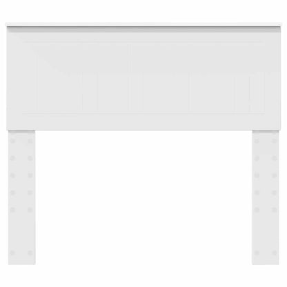 Testiera con testiera Bianco Lucido 100 cm Legno multistrato