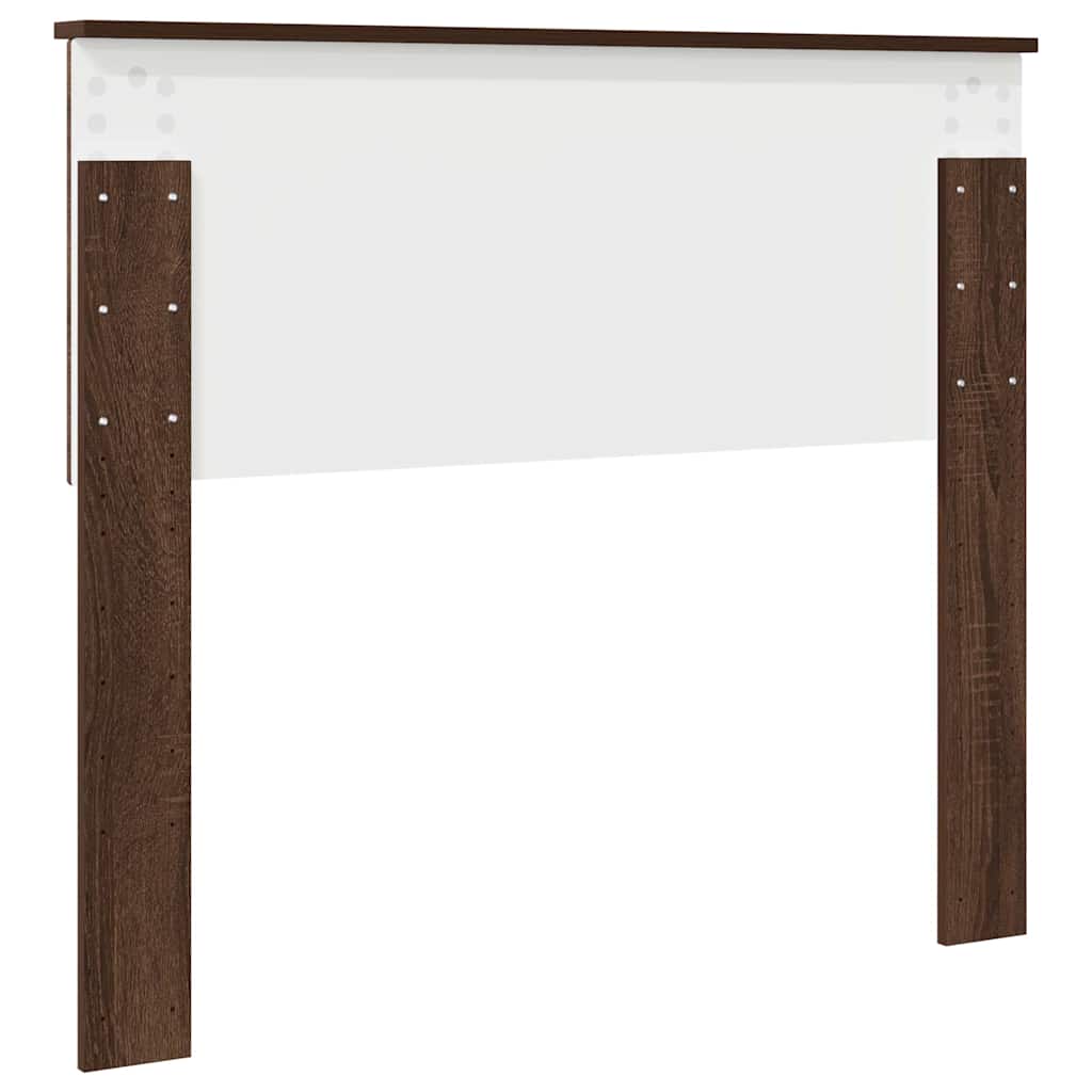 Testiera con testiera Rovere Marrone 100 cm Legno multistrato