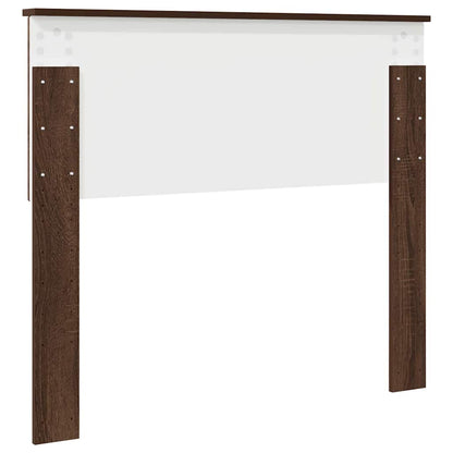 Testiera con testiera Rovere Marrone 100 cm Legno multistrato