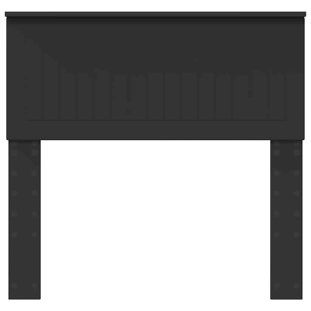 Testiera con testiera Rovere Nero 90 cm Legno multistrato