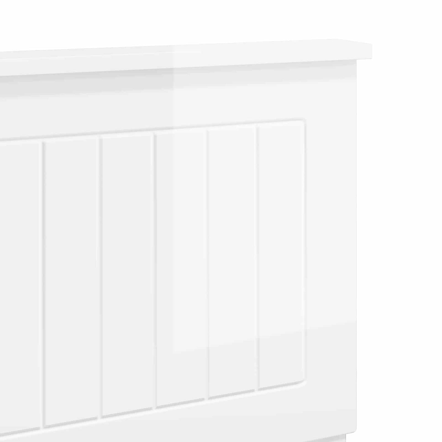 Testiera Bianco Lucido Legno ingegnerizzato