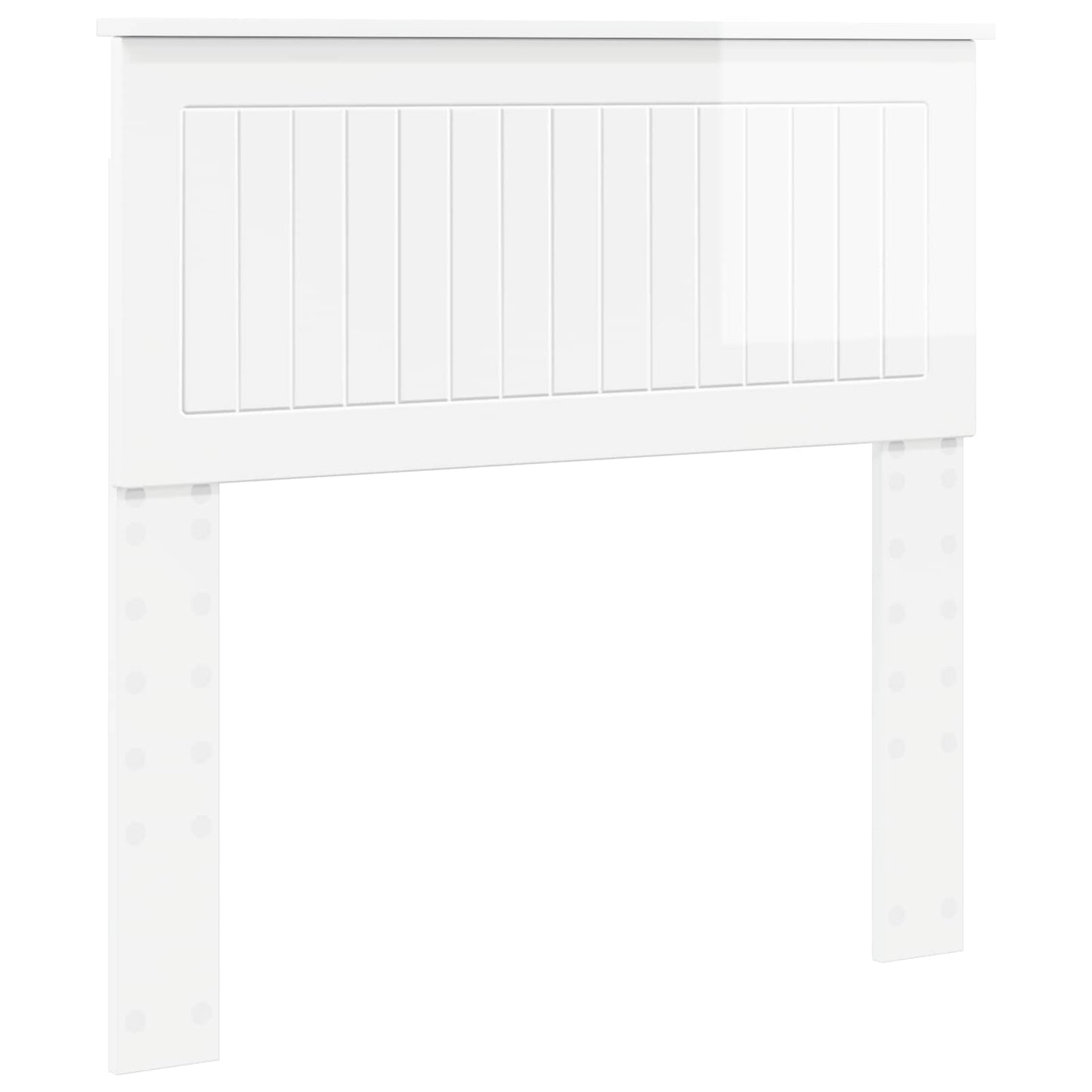 Testiera Bianco Lucido Legno ingegnerizzato