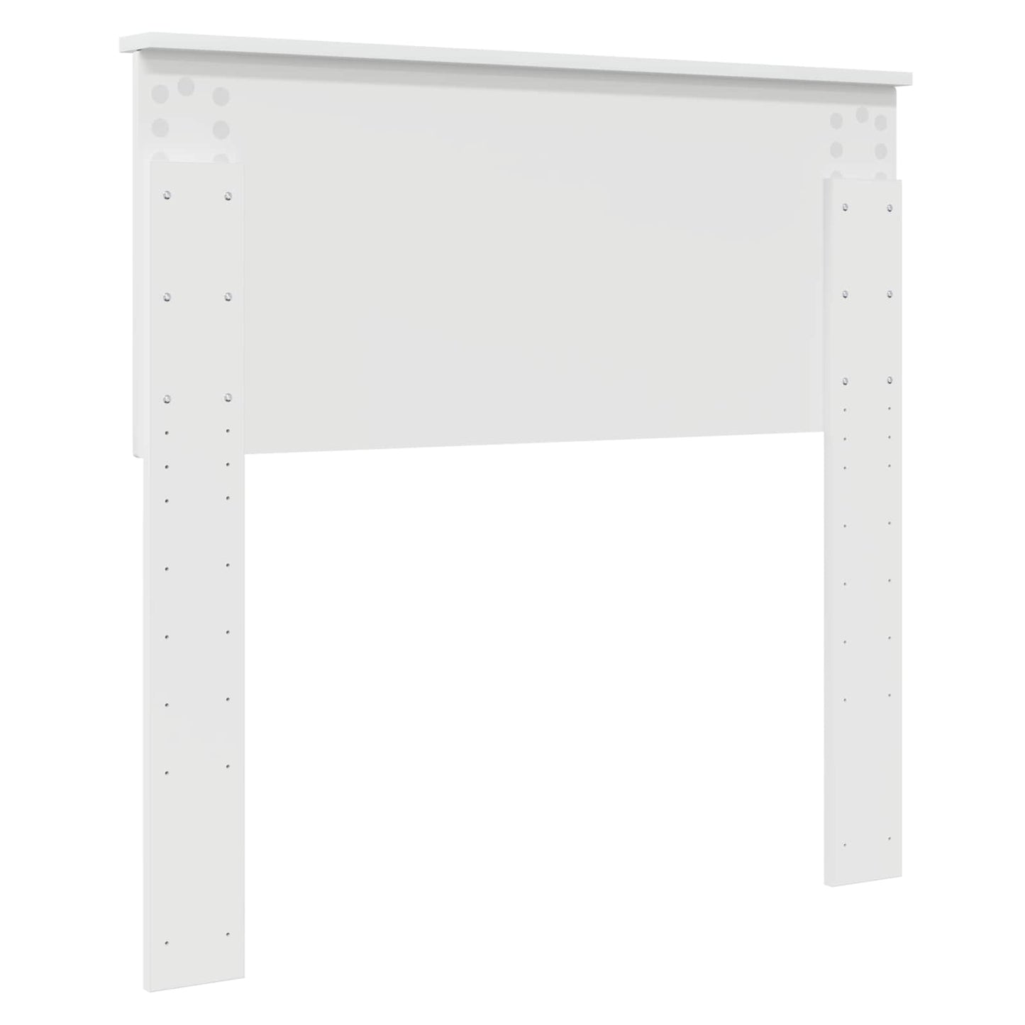 Testiera Bianco Lucido Legno multistrato
