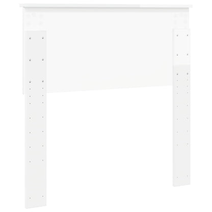 Testiera Bianco Lucido Legno ingegnerizzato