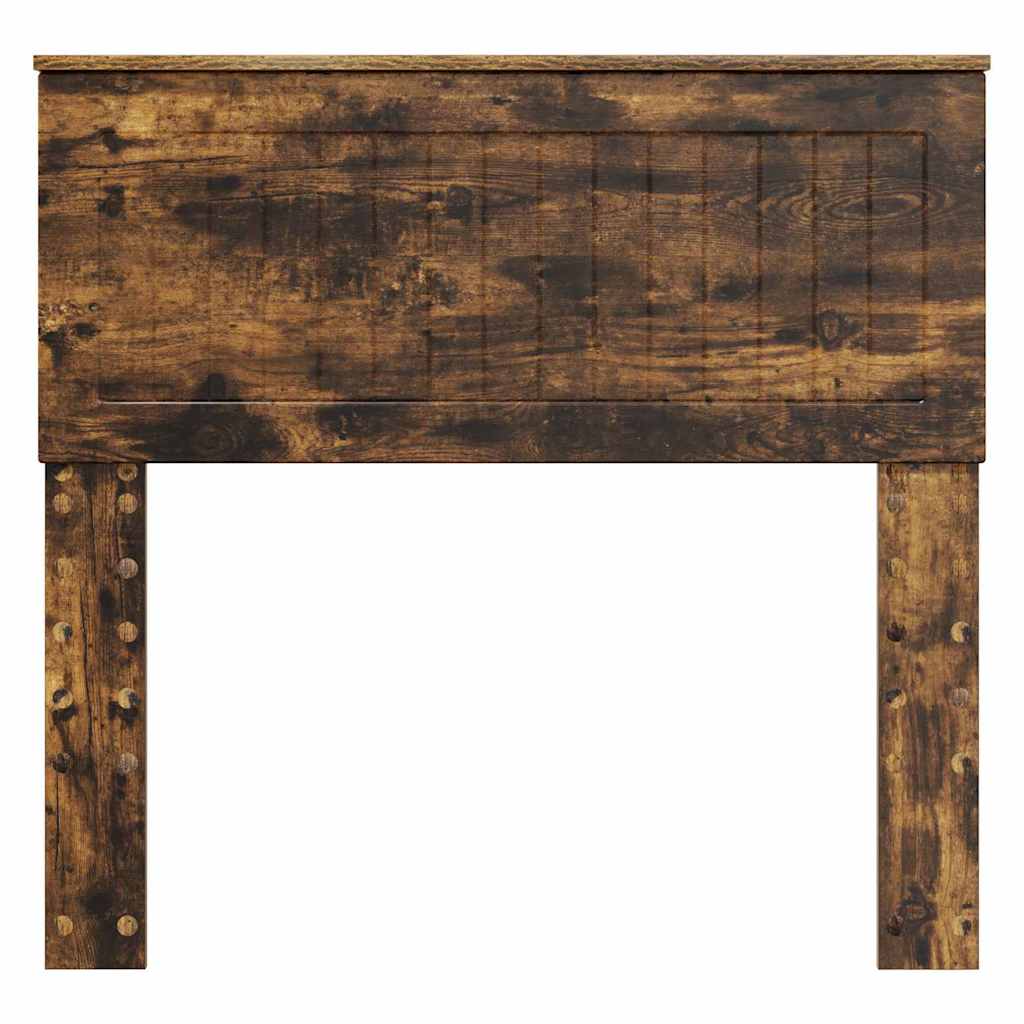 Testiera con testiera Rovere fumé 90 cm Legno multistrato