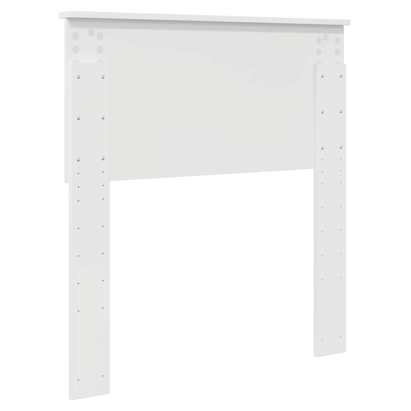 Testiera Bianco Lucido Legno multistrato
