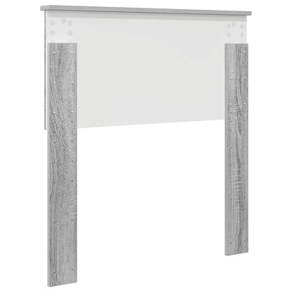 Testiera Grigio Sonoma Legno multistrato
