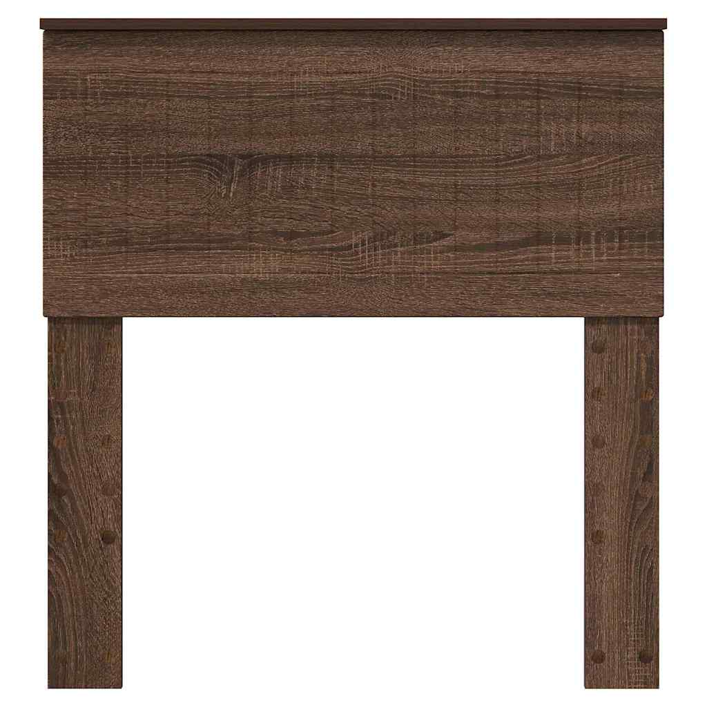 Testiera con testiera Rovere Marrone 80 cm Legno multistrato