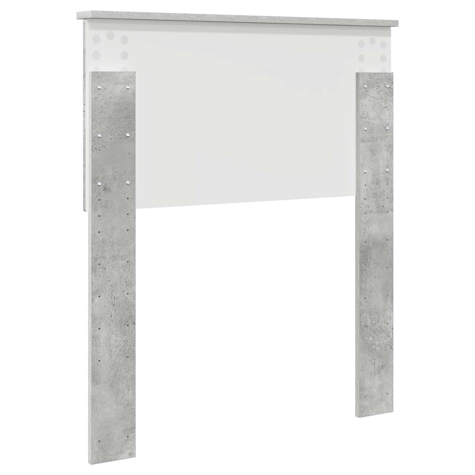 Testiera Grigio cemento Legno multistrato | homemem39