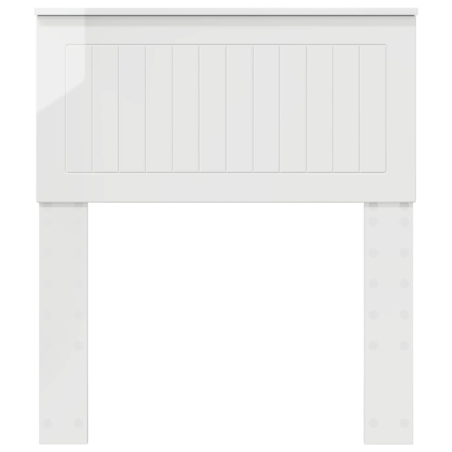 Testiera Bianco Lucido Legno ingegnerizzato