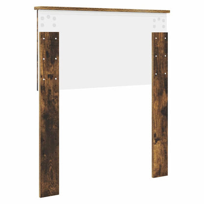 Testiera con testiera Rovere fumé 75 cm Legno multistrato