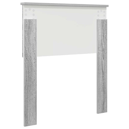 Testiera Grigio Sonoma Legno multistrato