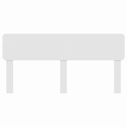 Testiera con testiera Bianco Lucido 200 cm Legno multistrato