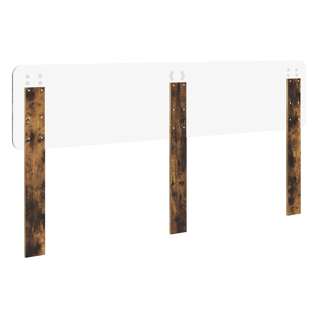 Testiera con testiera Rovere fumé 200 cm Legno multistrato