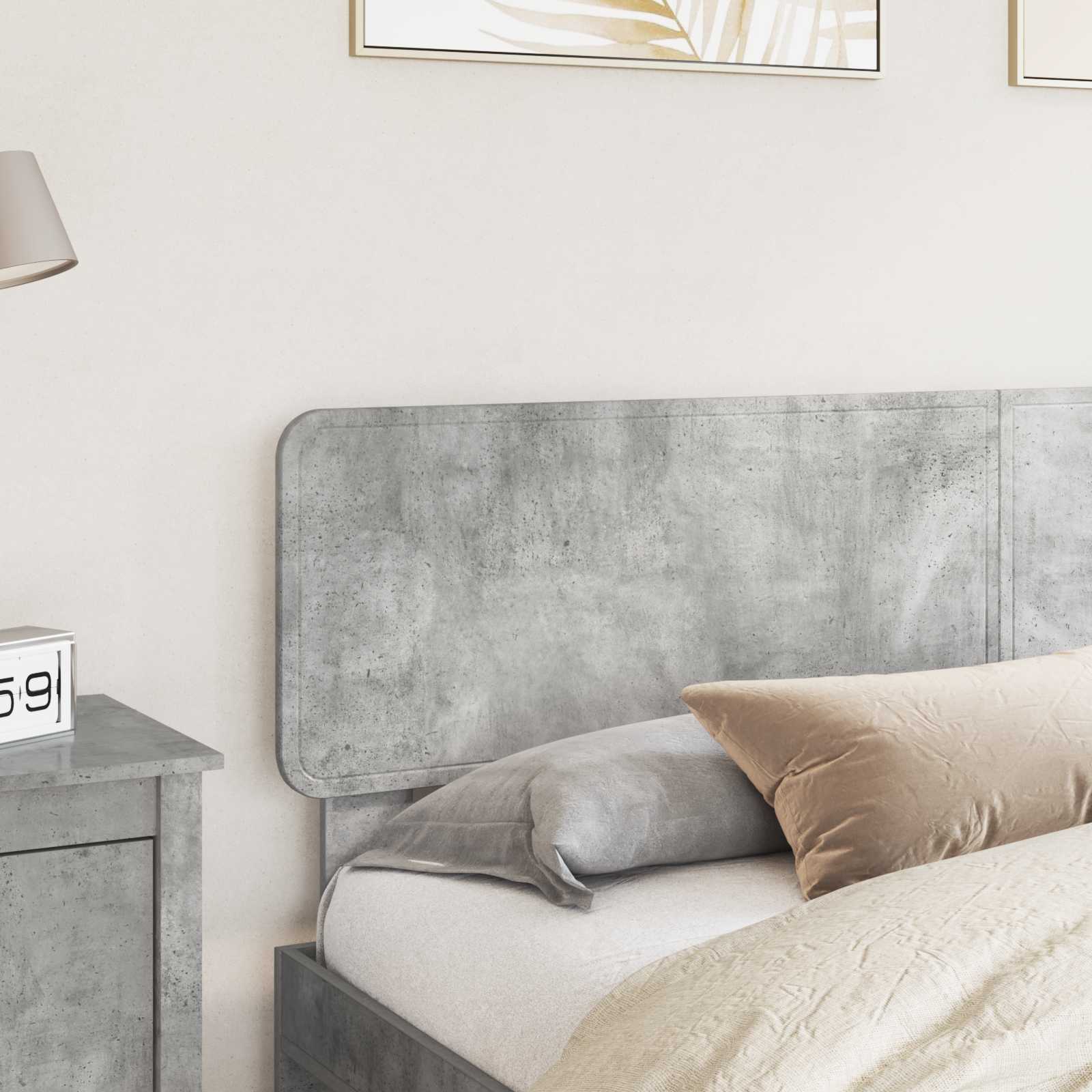 Testiera Grigio cemento Legno multistrato | homemem39