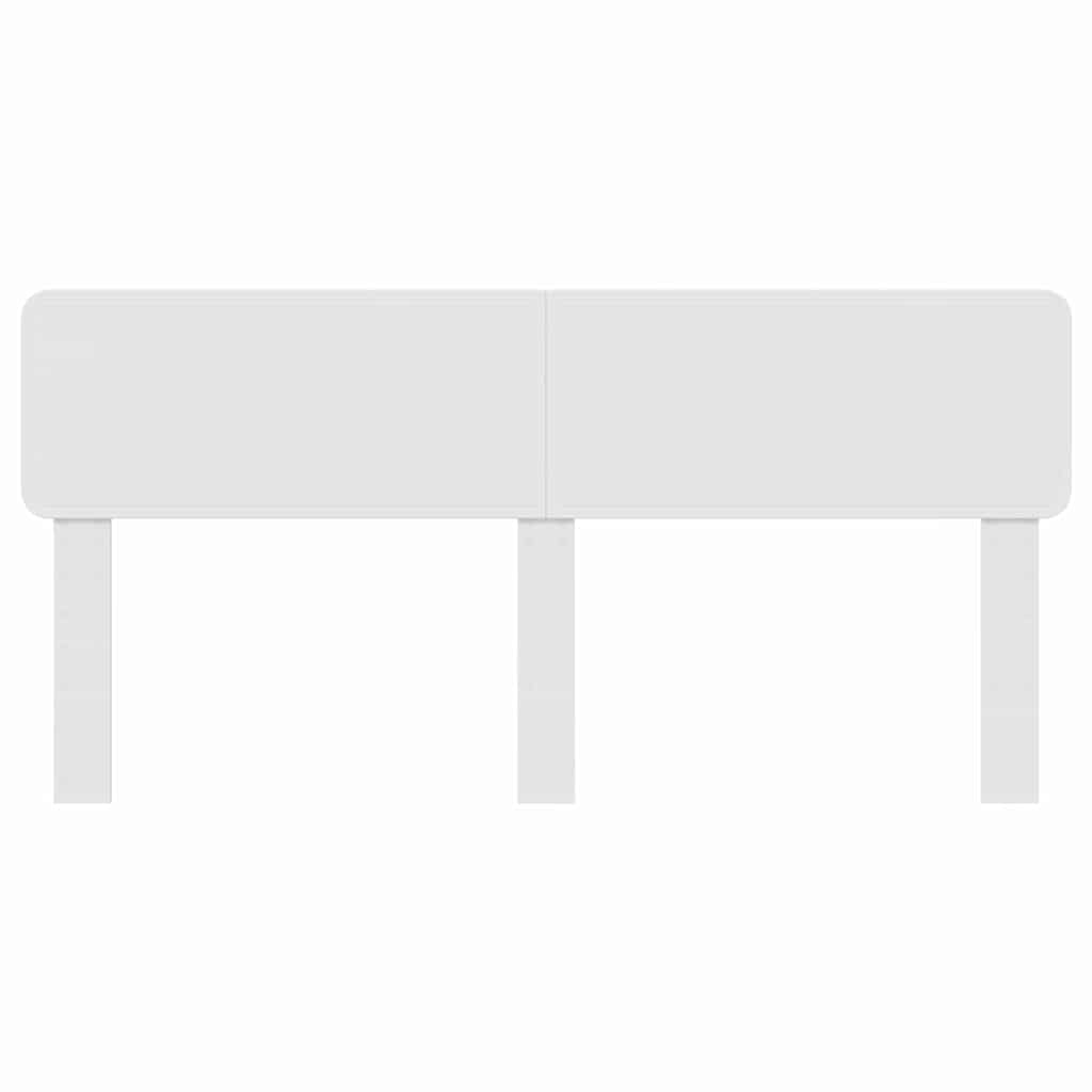 Testiera con testiera Bianco Lucido 180 cm Legno multistrato