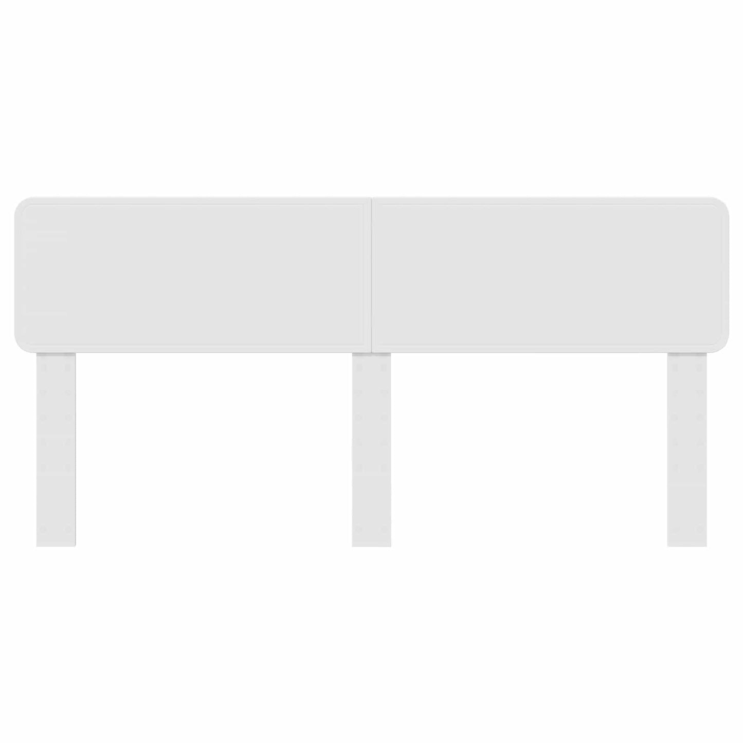Testiera Bianco Lucido Legno multistrato | homemem39