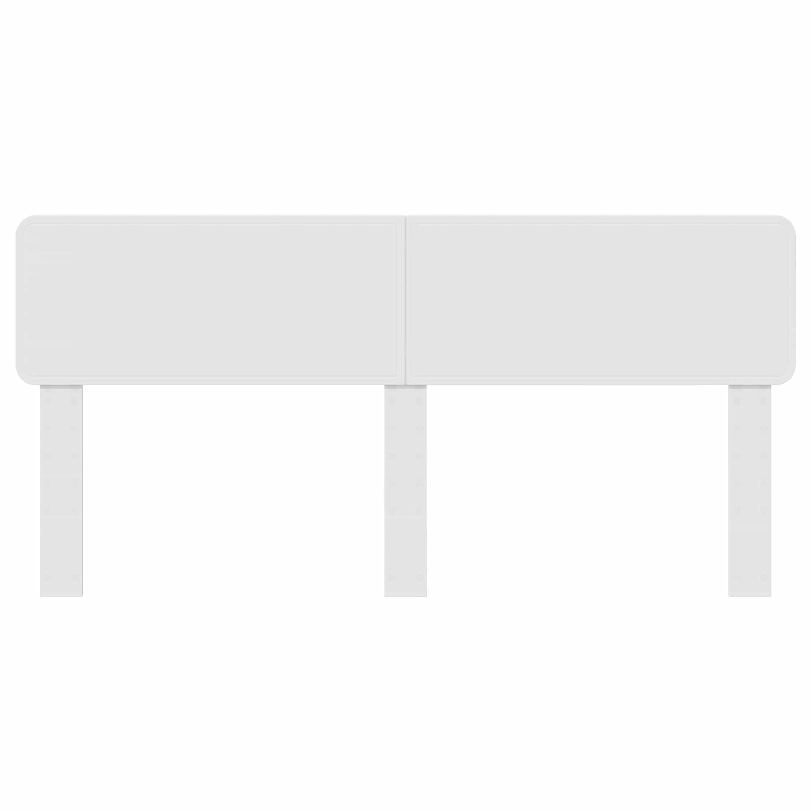 Testiera Bianco Lucido Legno multistrato | homemem39