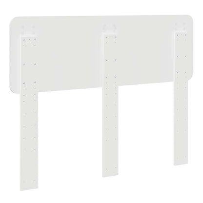 Testiera con testiera Bianco 120 cm Legno multistrato