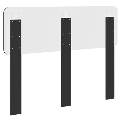 Testiera con testiera Rovere Nero 120 cm Legno multistrato