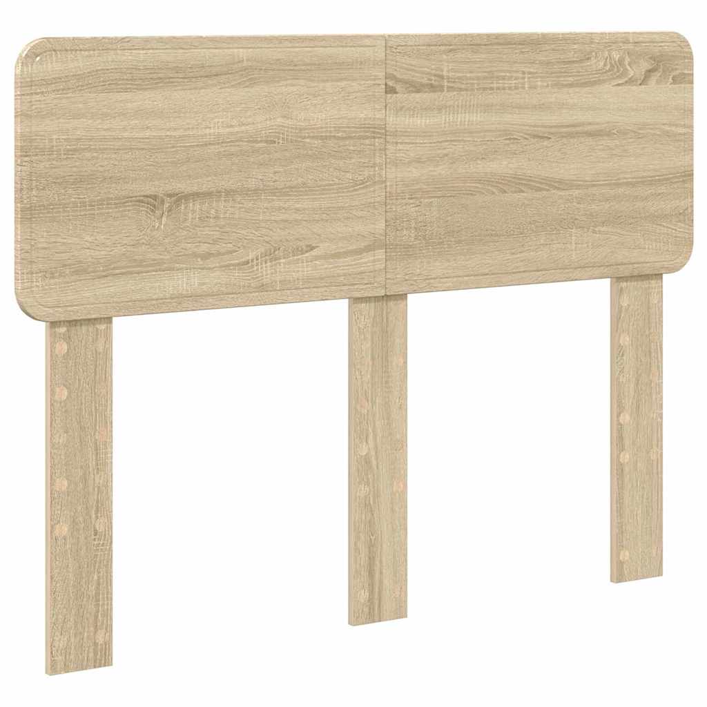 Testiera con testiera Rovere Sonoma 120 cm Legno multistrato