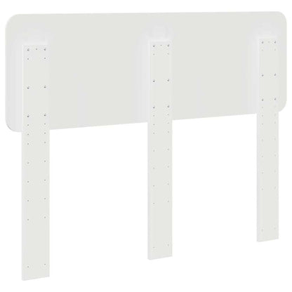 Testiera con testiera Bianco Lucido 120 cm Legno multistrato