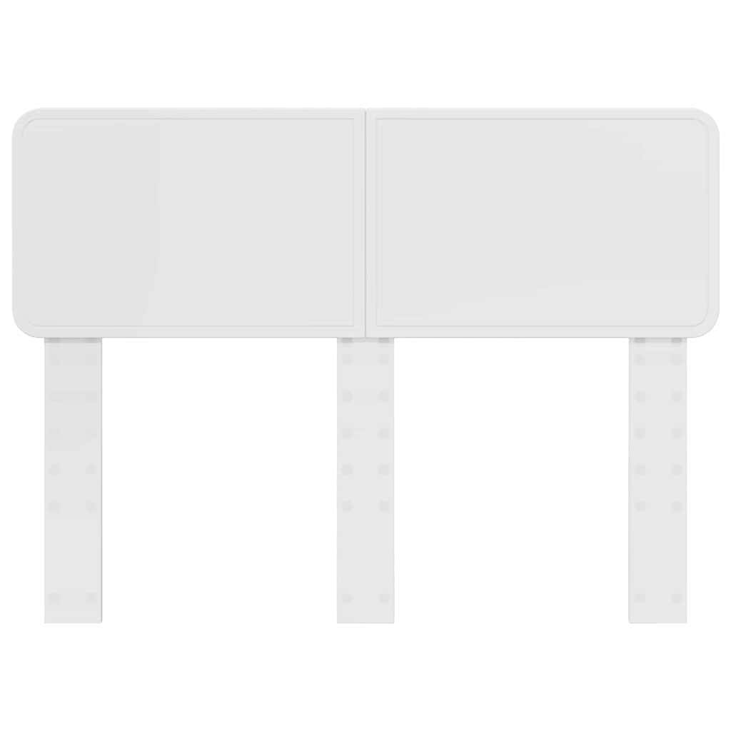 Testiera con testiera Bianco Lucido 120 cm Legno multistrato