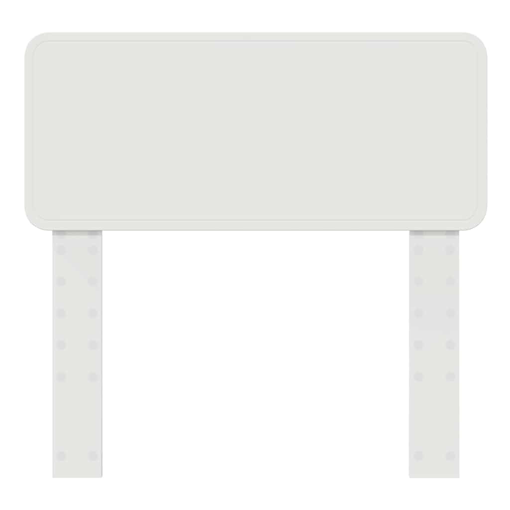 Testiera con testiera Bianco 80 cm Legno multistrato