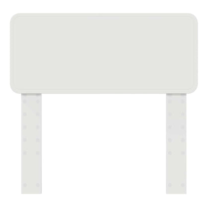 Testiera con testiera Bianco 80 cm Legno multistrato