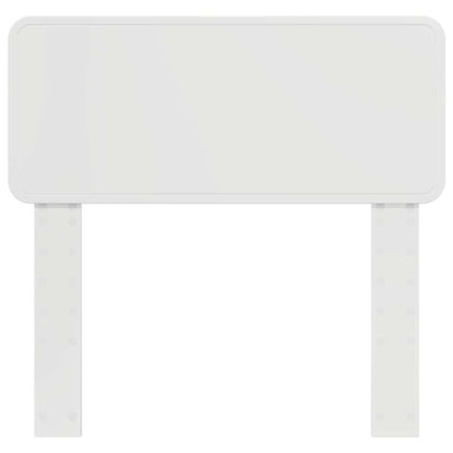 Testiera con testiera Bianco Lucido 80 cm Legno multistrato