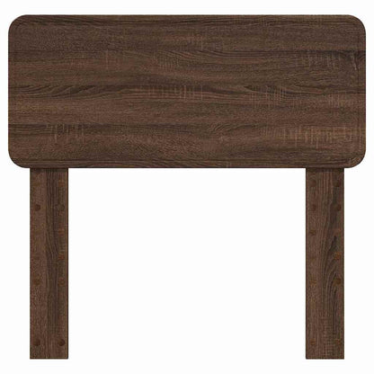 Testiera con testiera Rovere Marrone 80 cm Legno multistrato