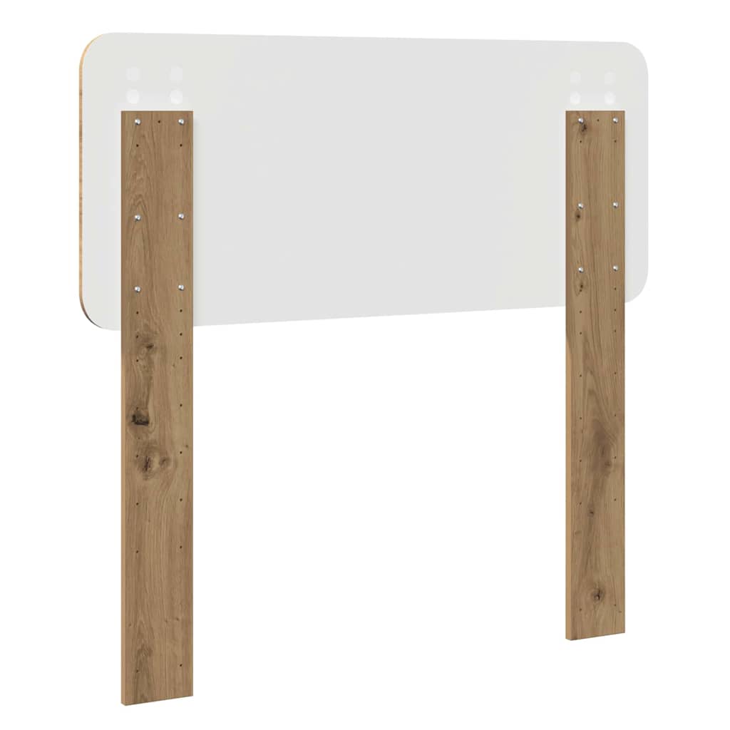 Testiera Rovere artigianale 75 cm Legno multistrato