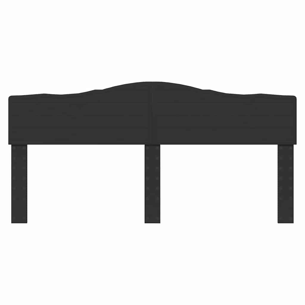 Testiera con testiera Rovere Nero 200 cm Legno multistrato