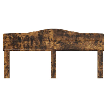 Testiera con testiera Rovere fumé 200 cm Legno multistrato