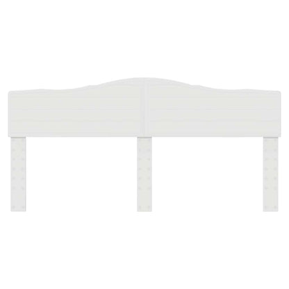 Testiera con testiera Bianco Lucido 180 cm Legno multistrato