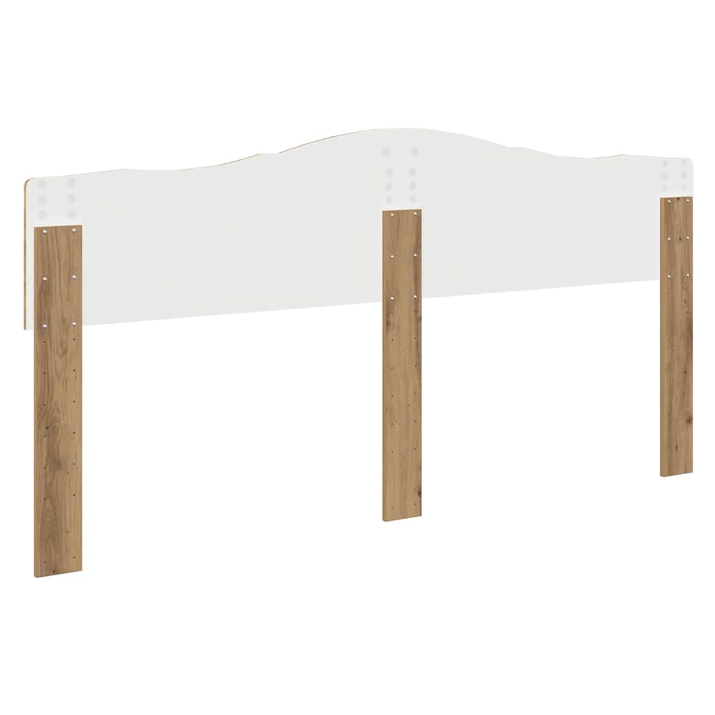 Testiera Rovere artigianale 180 cm Legno multistrato