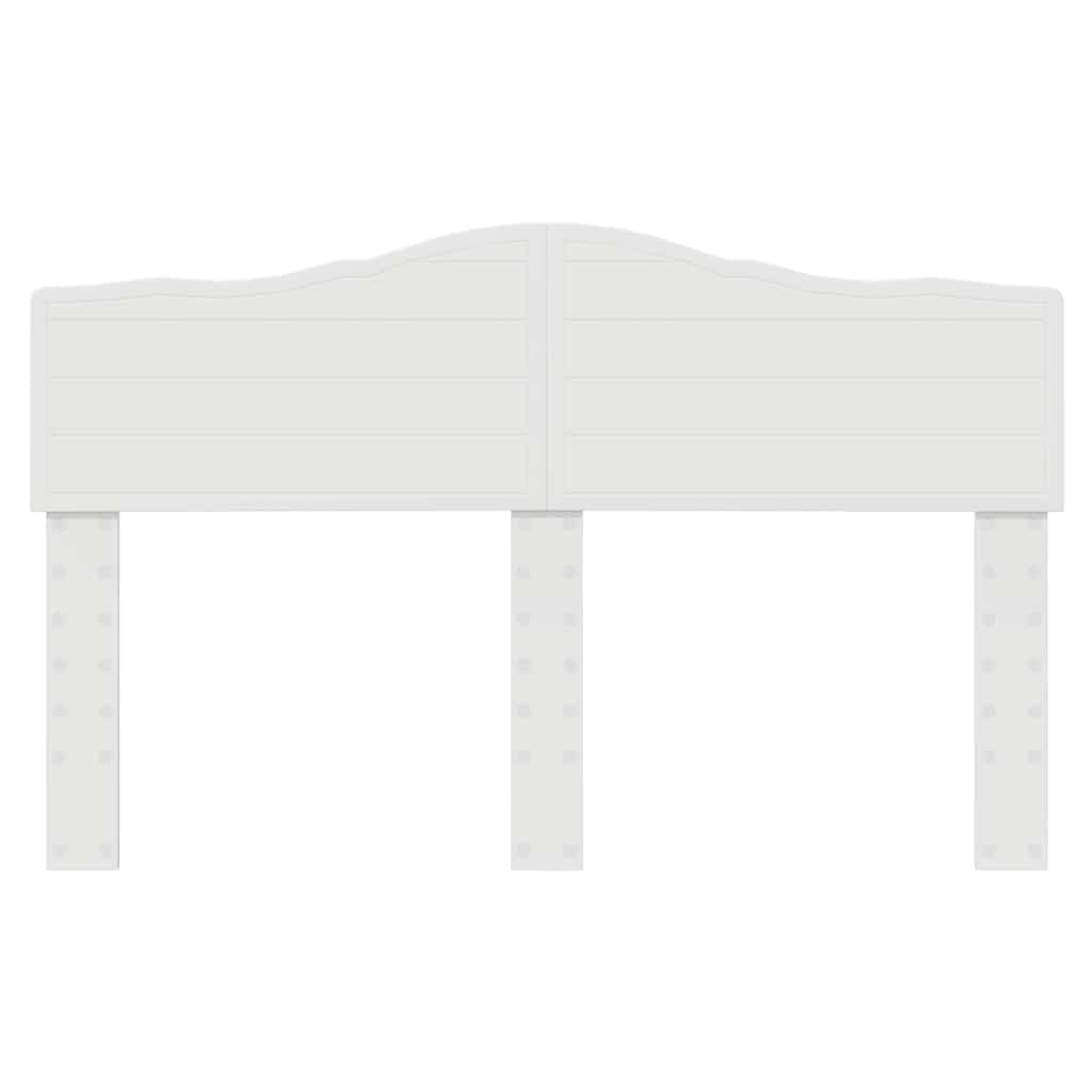 Testiera con testiera Bianco Lucido 160 cm Legno multistrato