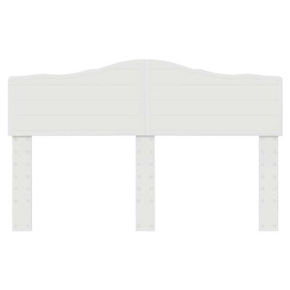 Testiera con testiera Bianco Lucido 160 cm Legno multistrato