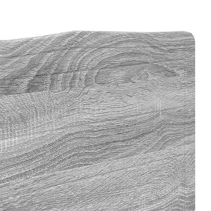 Testiera con testiera Grigio Sonoma 160 cm Legno multistrato