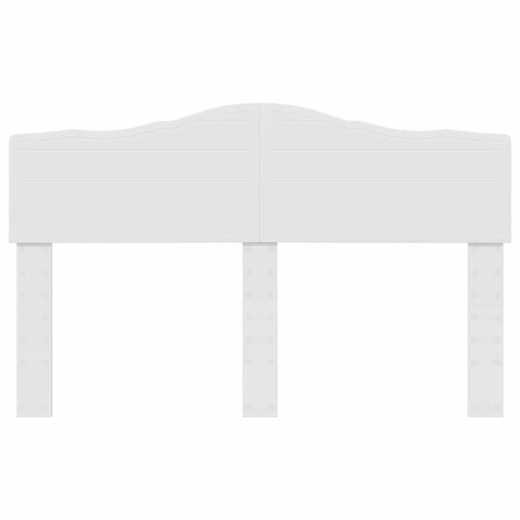 Testiera con testiera Bianco 140 cm Legno multistrato