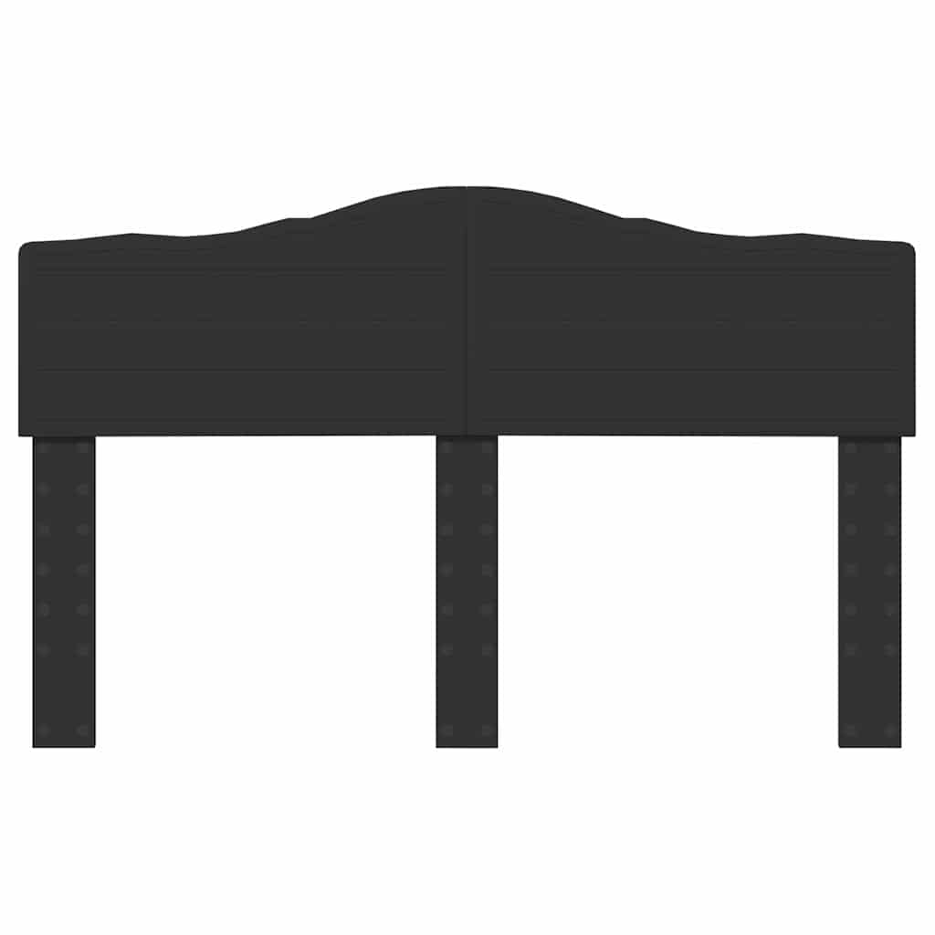 Testiera con testiera Rovere Nero 140 cm Legno multistrato