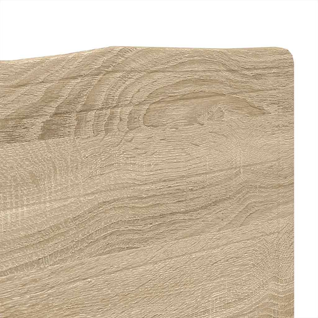 Testiera con testiera Rovere Sonoma 140 cm Legno multistrato