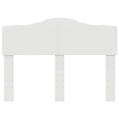 Testiera con testiera Bianco 135 cm Legno multistrato