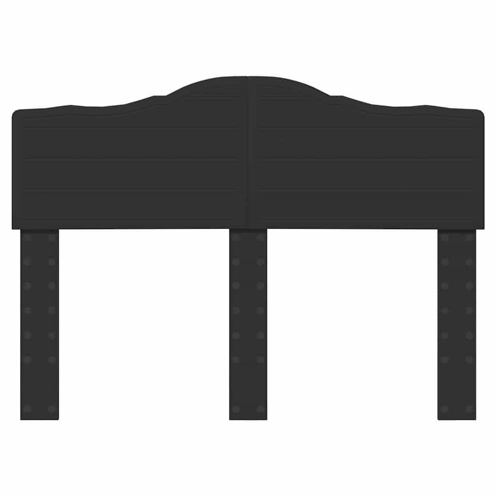 Testiera con testiera Rovere Nero 135 cm Legno multistrato