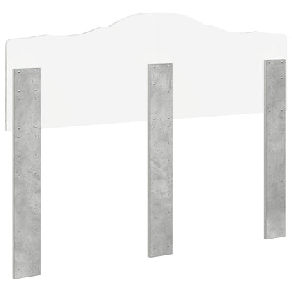 Testiera Grigio cemento Legno ingegnerizzato