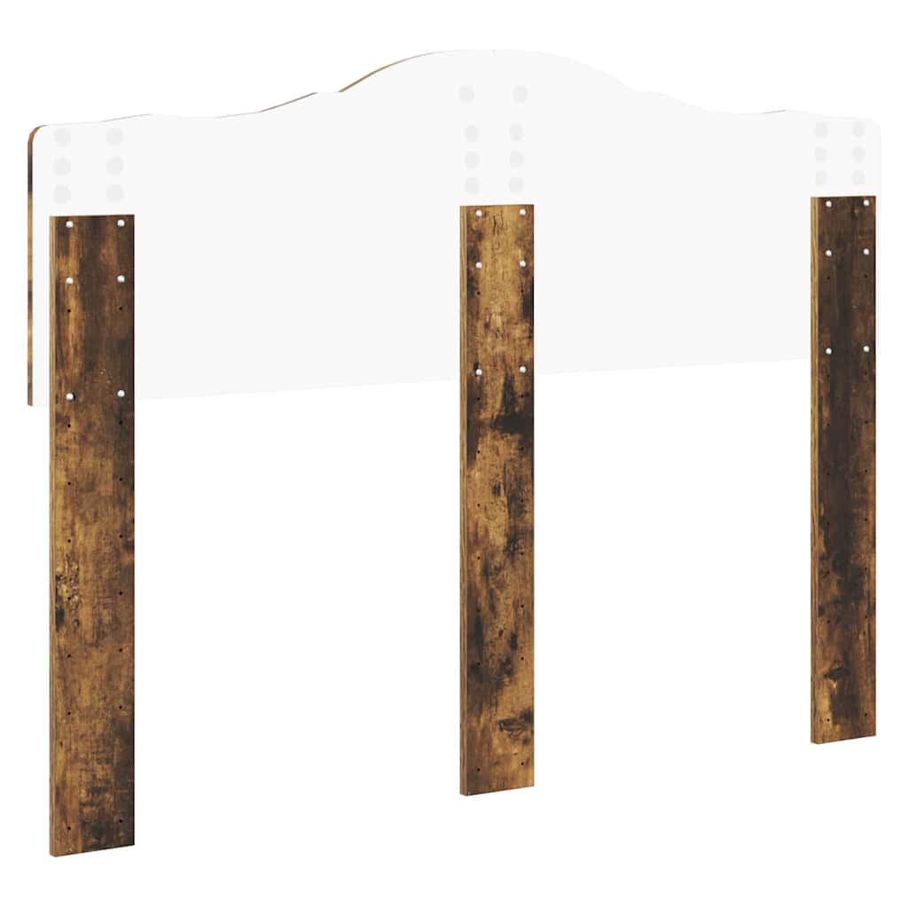 Testiera con testiera Rovere fumé 135 cm Legno multistrato