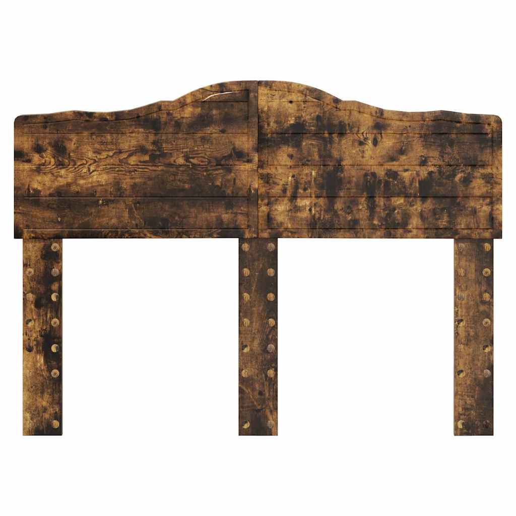 Testiera con testiera Rovere fumé 135 cm Legno multistrato